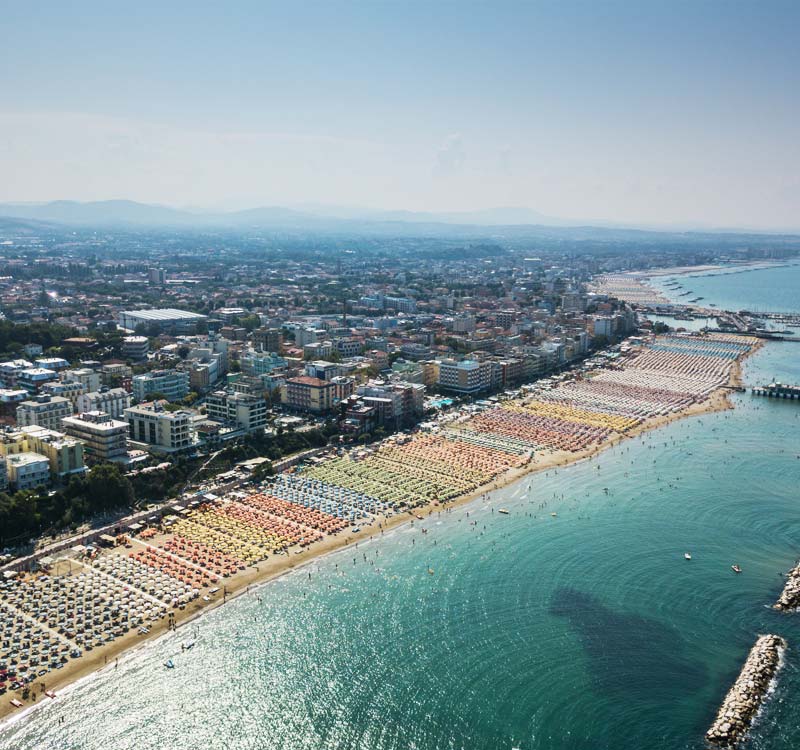 Vista panoramica di Cattolica