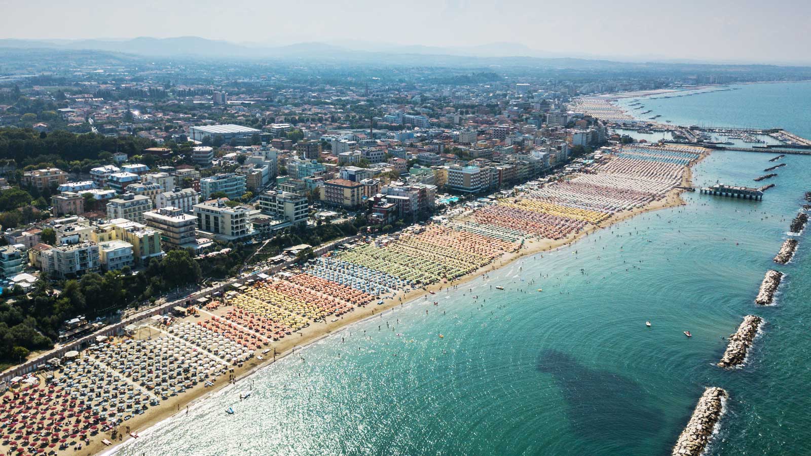 Panoramic view of Cattolica