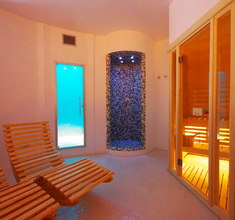 Wellness area at the Hotel Aragosta in Cattolica