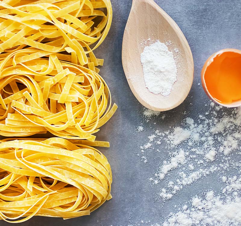 Tagliatelle fatte a mano