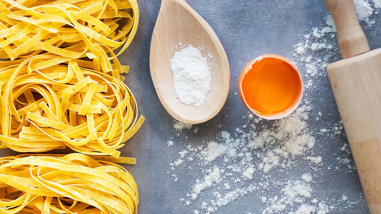 Handmade tagliatelle