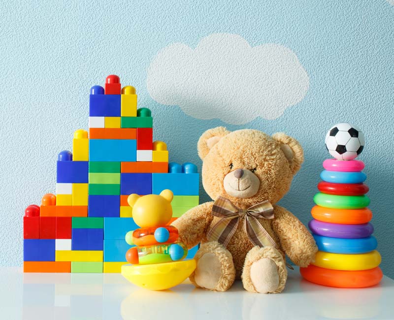 The children's area