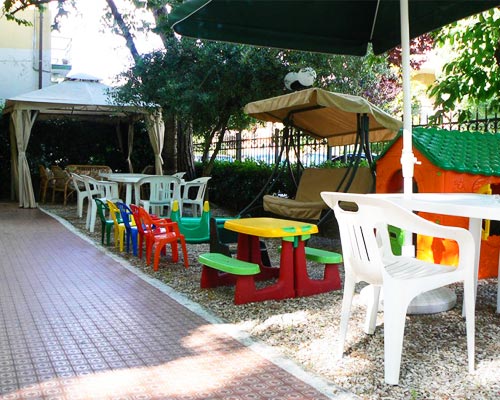Giochi per bambini al Villa Pozzi