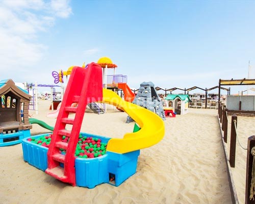 Giochi per bambini al mare