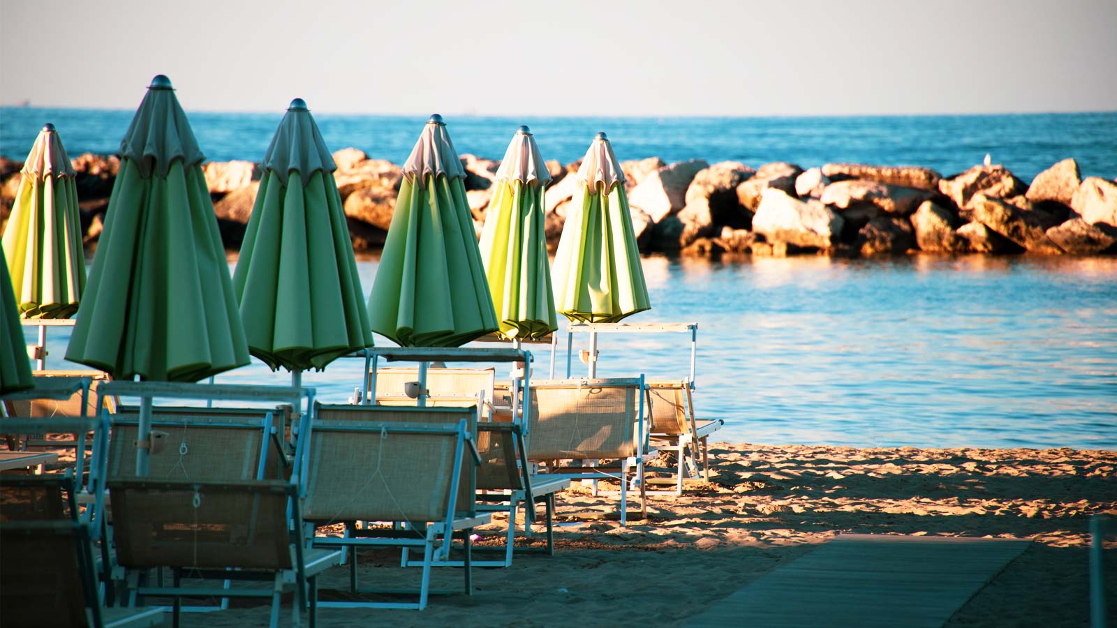 La spiaggia di Cattolica